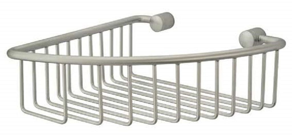 Sanwood Eck Dusch Korb Wand Ablage Regal Bad Dusche Messing satiniert