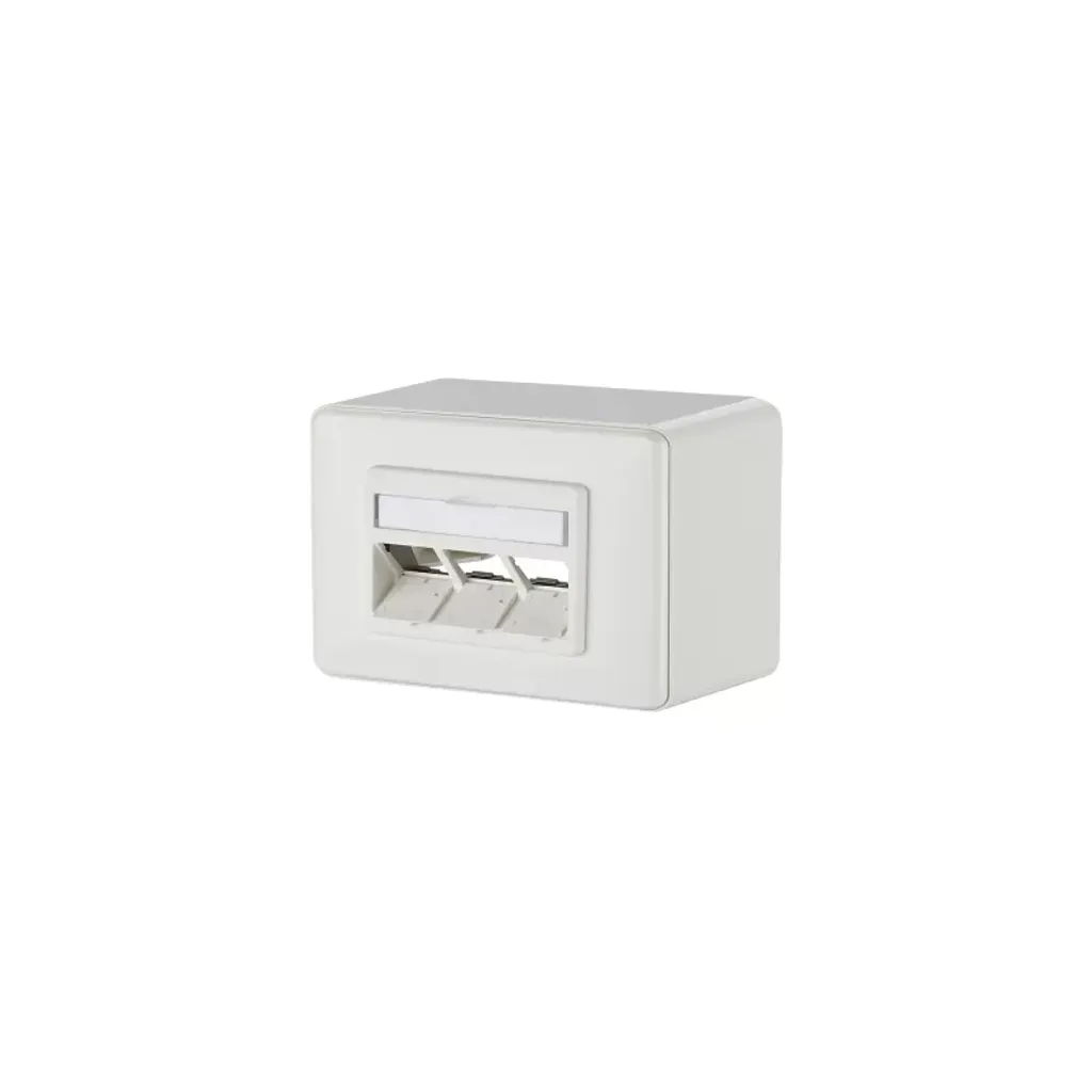METZ CONNECT 130B20D30002KE Prise RJ-45 Cat.6 beige montage mural
