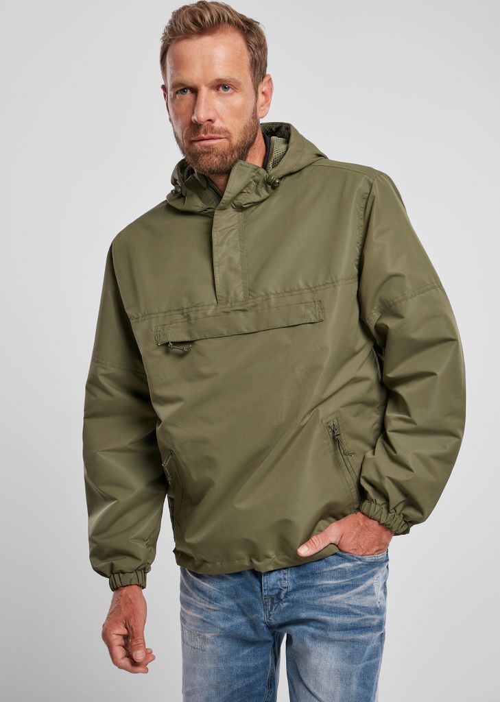 Urban Classics Pánská větrovka Semiite olivová XXL Obrázek produktu 