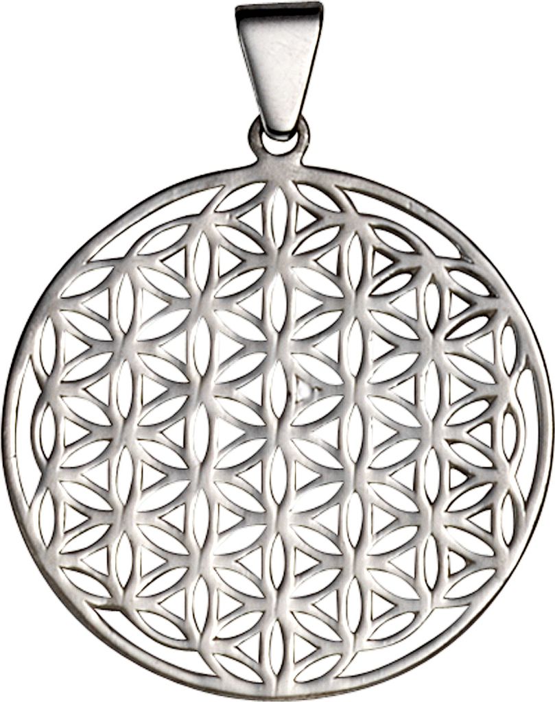 F Anhänger 925/- Sterling Silber 2,6cm weiß 203240090