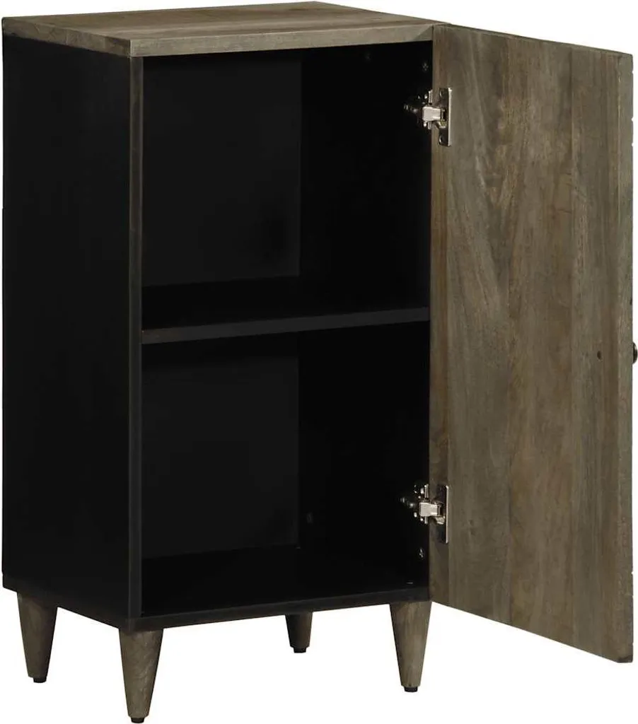 vidaXL Credenza 40x33x75 cm Legno Massiccio Mango | Mobile Buffet Rustico