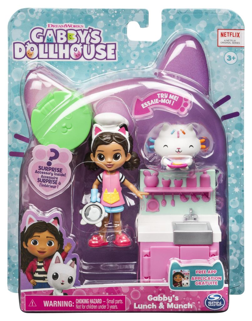 Gabby's Dollhouse GDH PYS CtvtPkGabbyLnchMnch OC GML, Obrázok produktu 