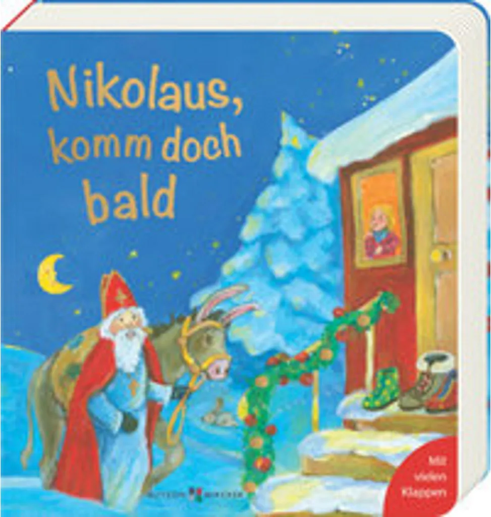Nikolaus komm doch bald Livre de l'Avent avec Chansons et Images