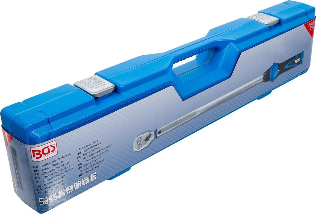Clé dynamométrique BGS 7184 robuste avec réglage rapide 70-350Nm