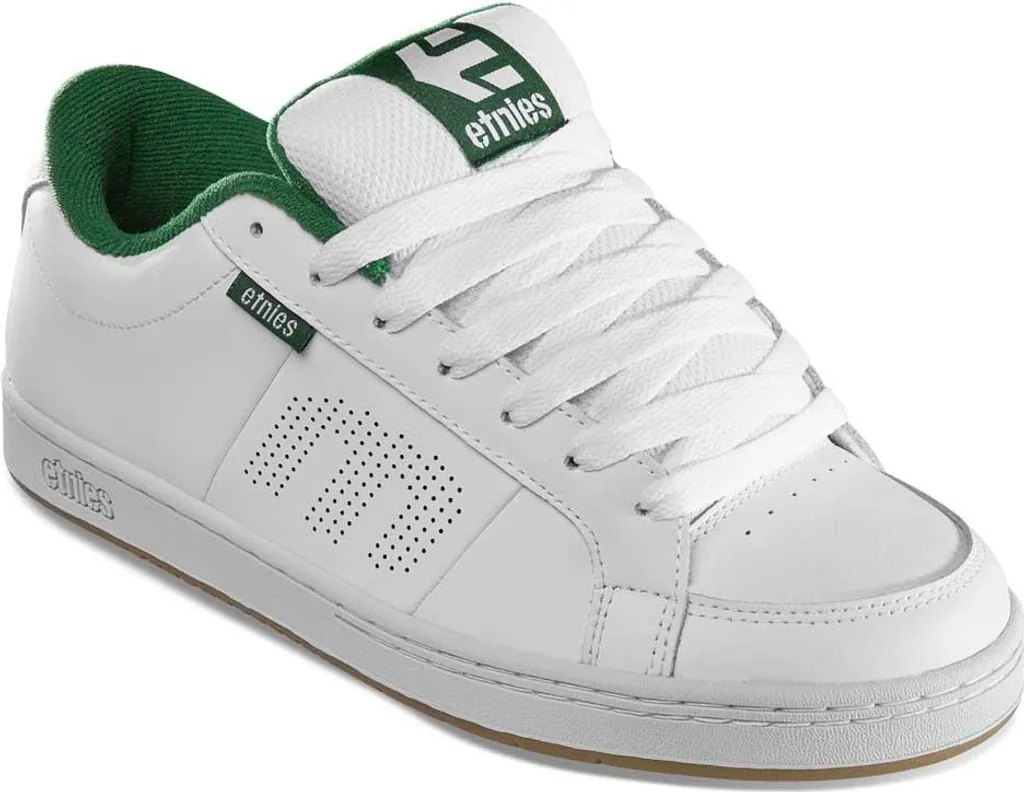 Chaussures Etnies Kingpin Blanches 42 Idéales pour le Skate et Ville