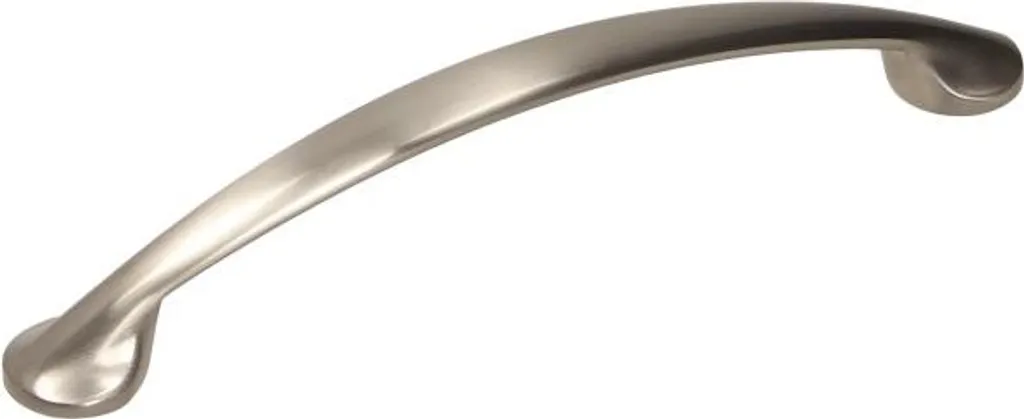 Maniglia Metallo UN51 128mm Nichel Spazzolato | Alta Resistenza