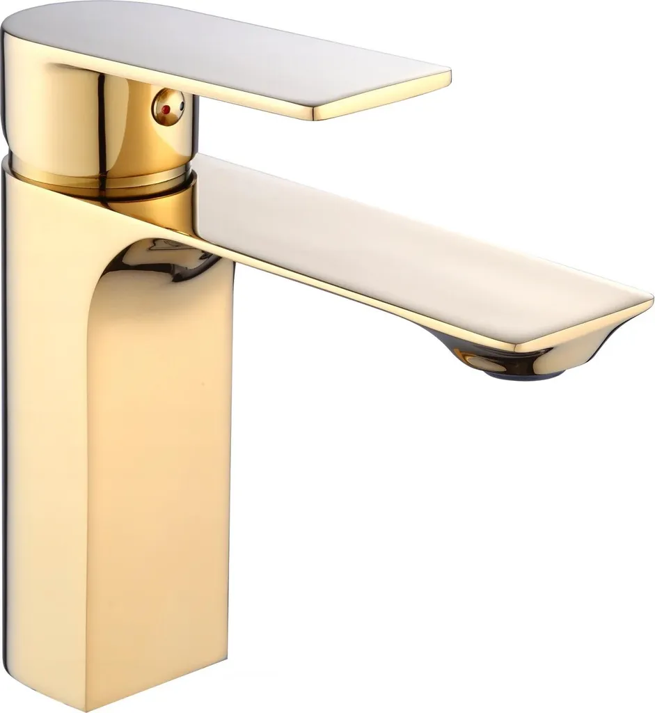 Mitigeur de lavabo or Alexa 71200-50 pour rénovation de salle de bain chic