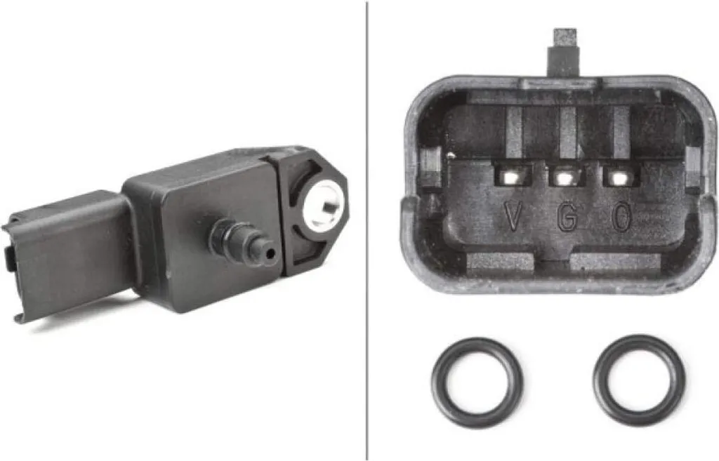 Capteur de pression de suralimentation HELLA 6PP 009 400-521 avec joint