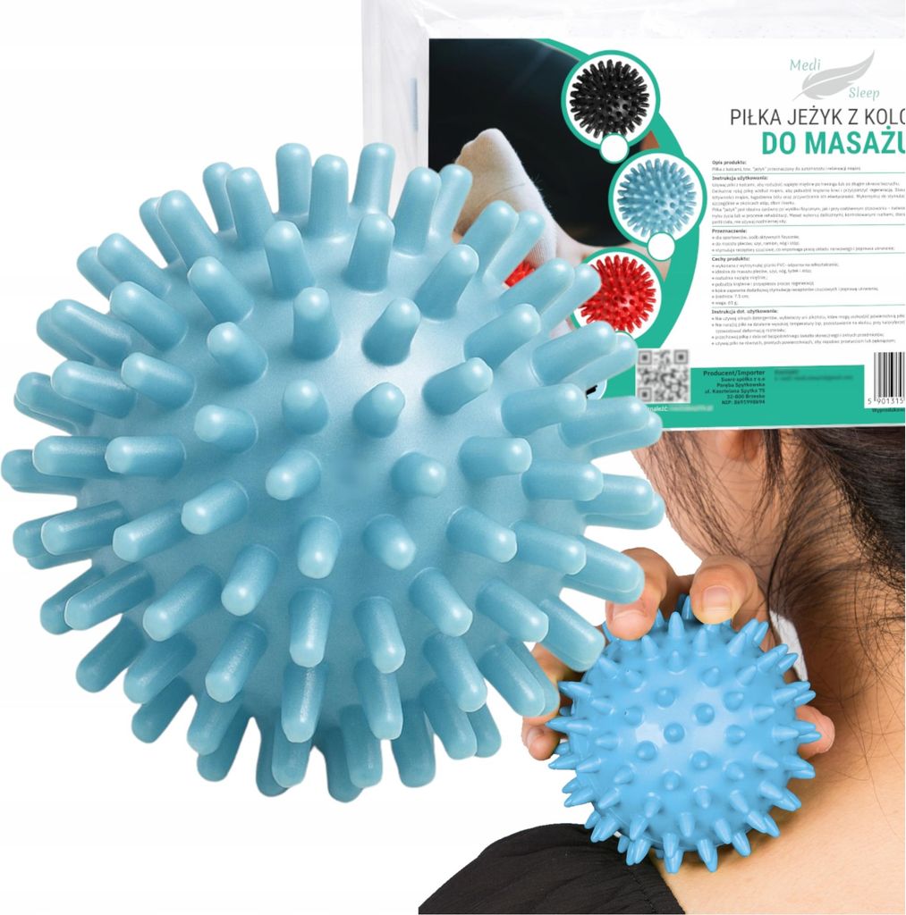 Rehabilitationsball Mit Spikes, Sensorischer Harter Massageball
