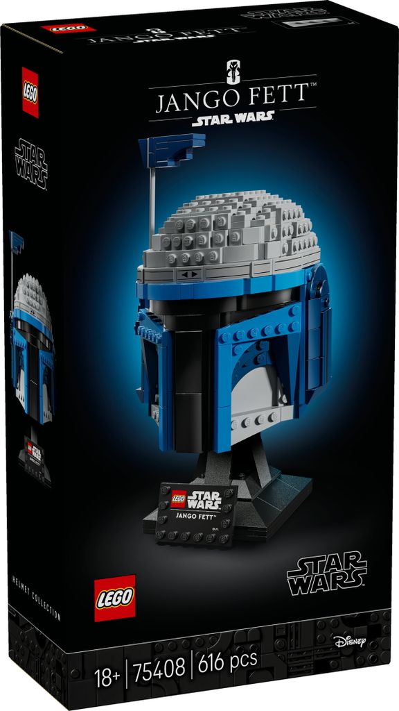LEGO Star Wars Hełm Jango Fetta™, Zestaw do budowania, 18 Zdjęcie produktu 