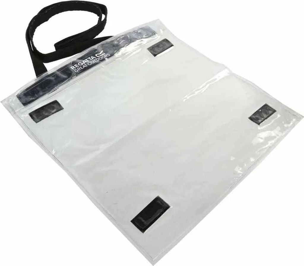 Karten-Tag 36 x 28 cm PVC / Polyester transparent