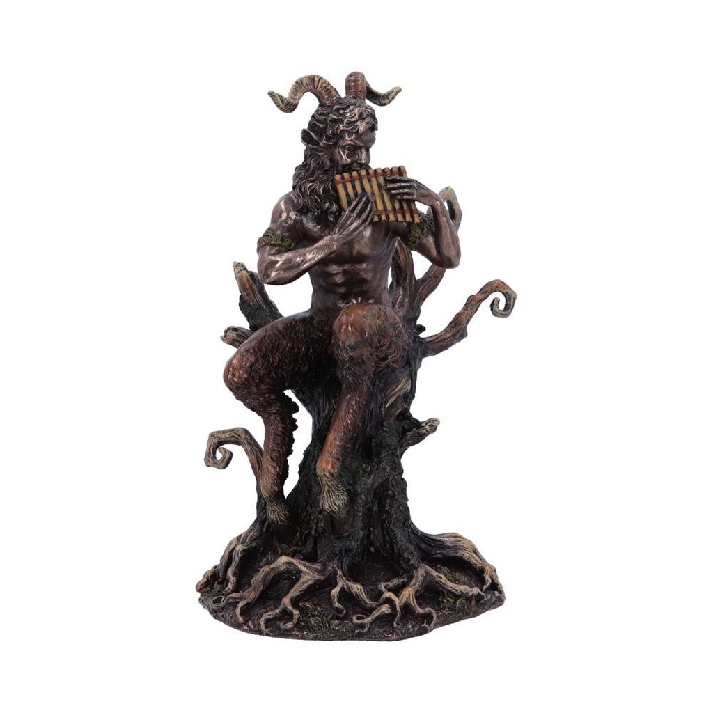 Bronzefigur / Dekofigur - Pan's Melody