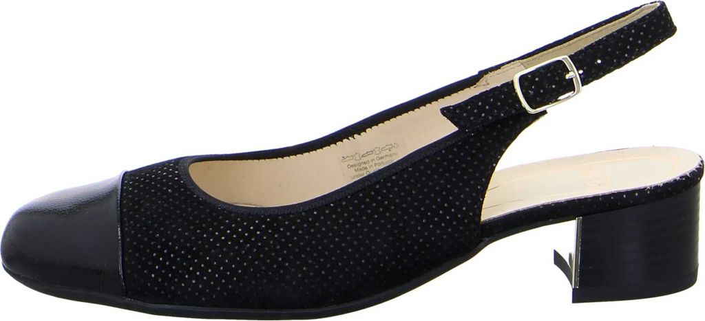 Ara Sling,zehengeschl.Absatz bis 65mm in schwarz, Gr. 2.5