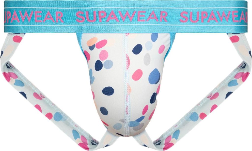 SUPAWEAR - Herren Unterwäsche - Sprint Jockstrap Ditsy Dots - 1x Größe M