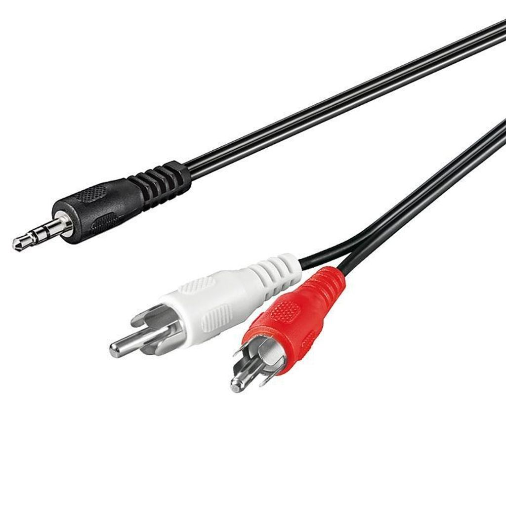 Wentronic Goobay Cavo adattatore jack/cinch da 3,5 mm HQ, Immagine del prodotto 