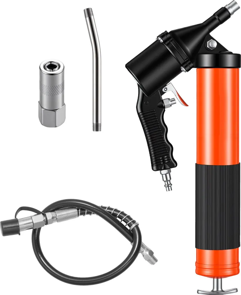 SucceBuy Ingrassatore Professionale 413 Bar - Set Completo a Pistola
