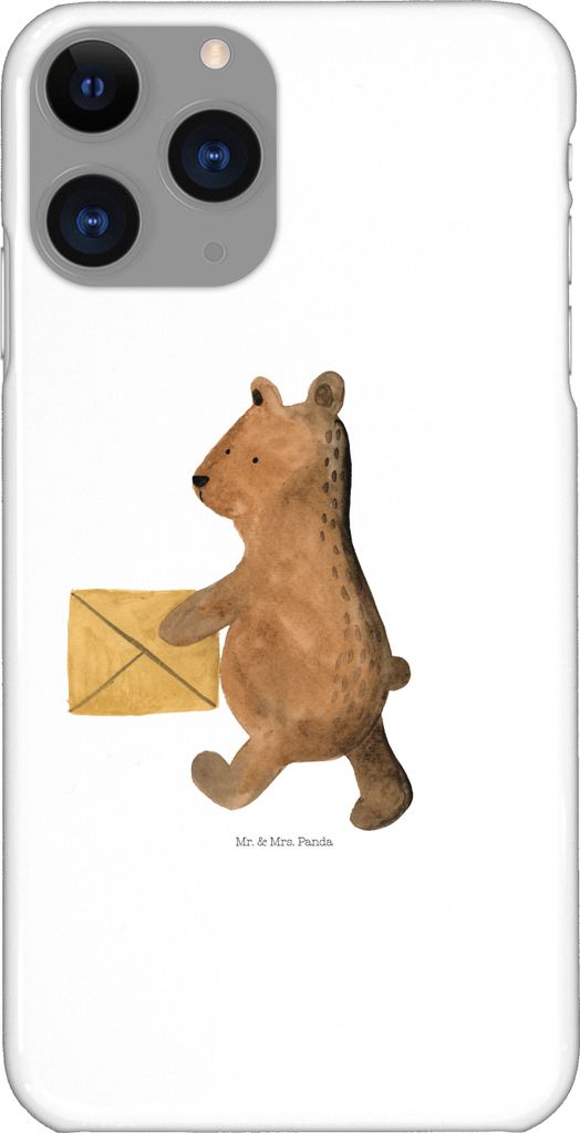 Mr. & Mrs. Panda Iphone 11 Pro Handyhülle Bär Zuhause - Weiß - Geschenk, Handy Case, Einzugsgeschenk Einzug Neues Haus Neue Adresse Umzug Umzieh...
