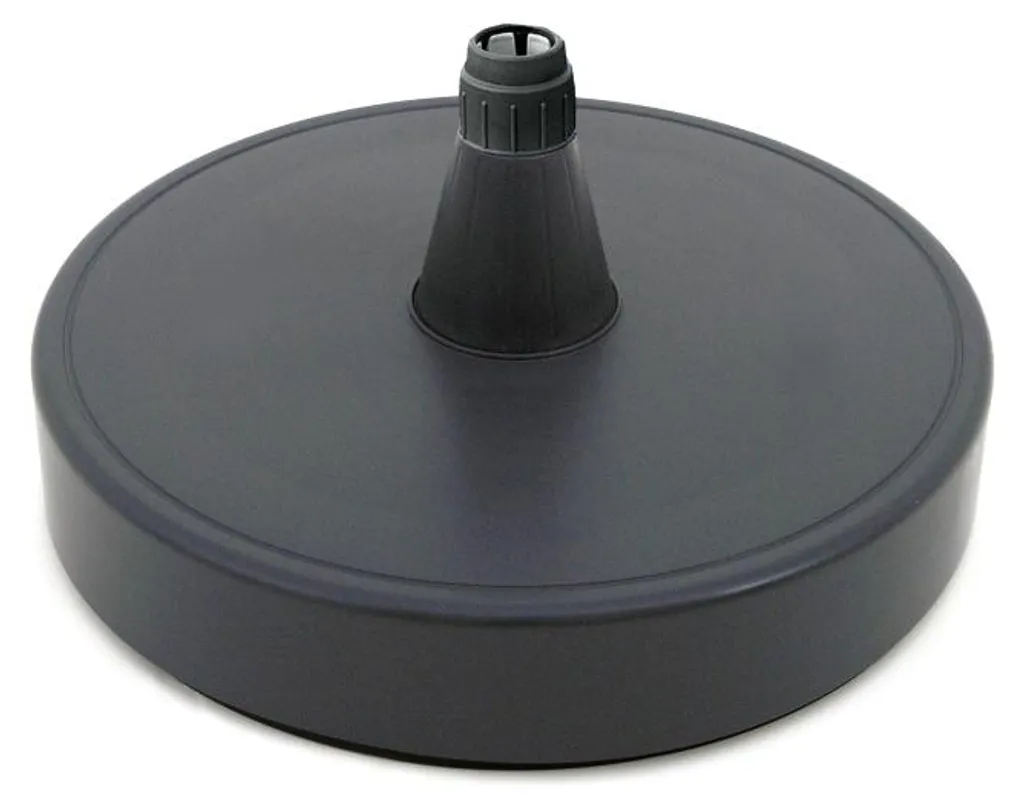 Pied de parasol stable contre le vent base remplissable eau ou sable