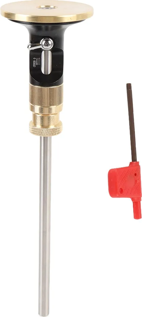 Outil à tracer le bois avec lame fixe et réglage millimétré jusqu'à 12 cm