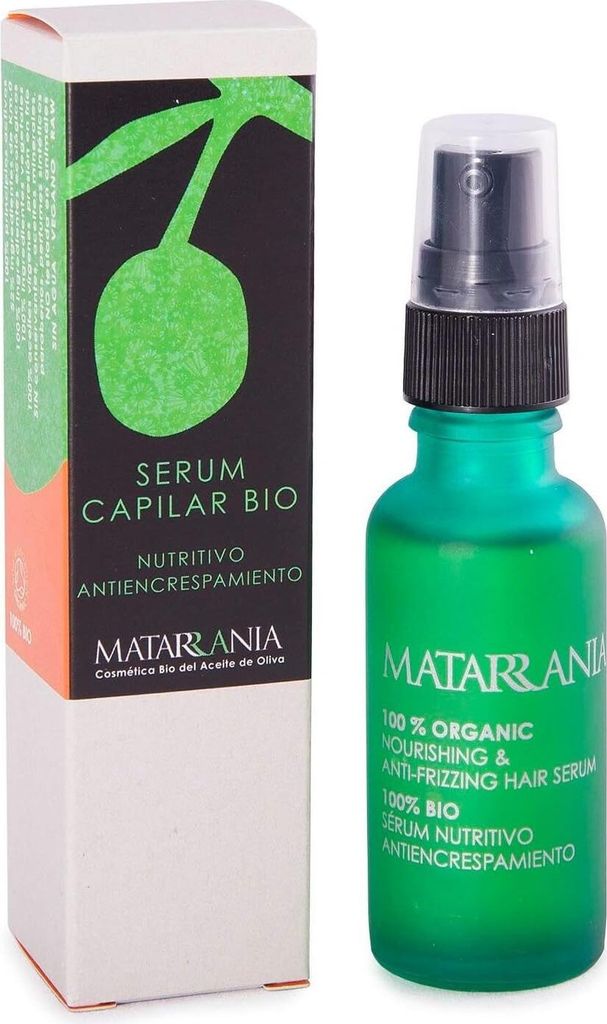 Matarrania 100% ORGANIC ANTI-FRIZZ NOURISHING HAIR SERUM 30 ml