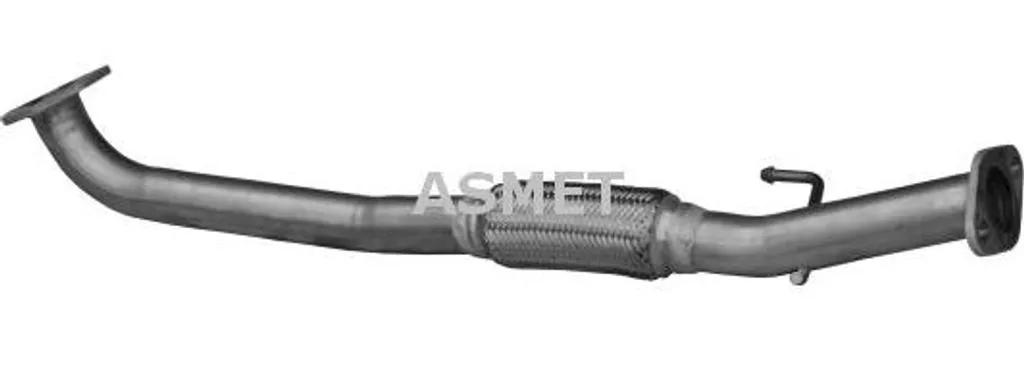 Ligne d'échappement ASMET 16100 tube de rechange pour Doblo