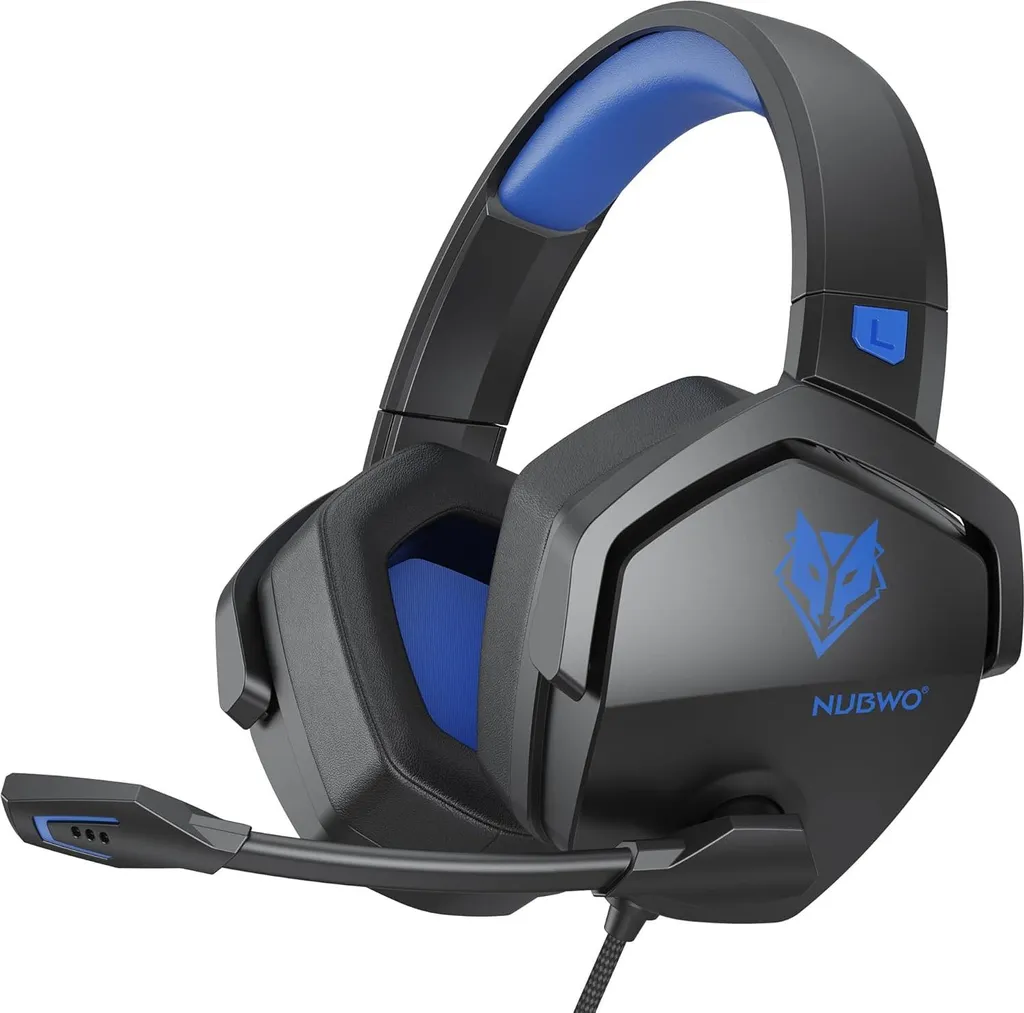 Cuffie Gamer N16 con Microfono - Audio 3D per Streaming e Gaming PS5