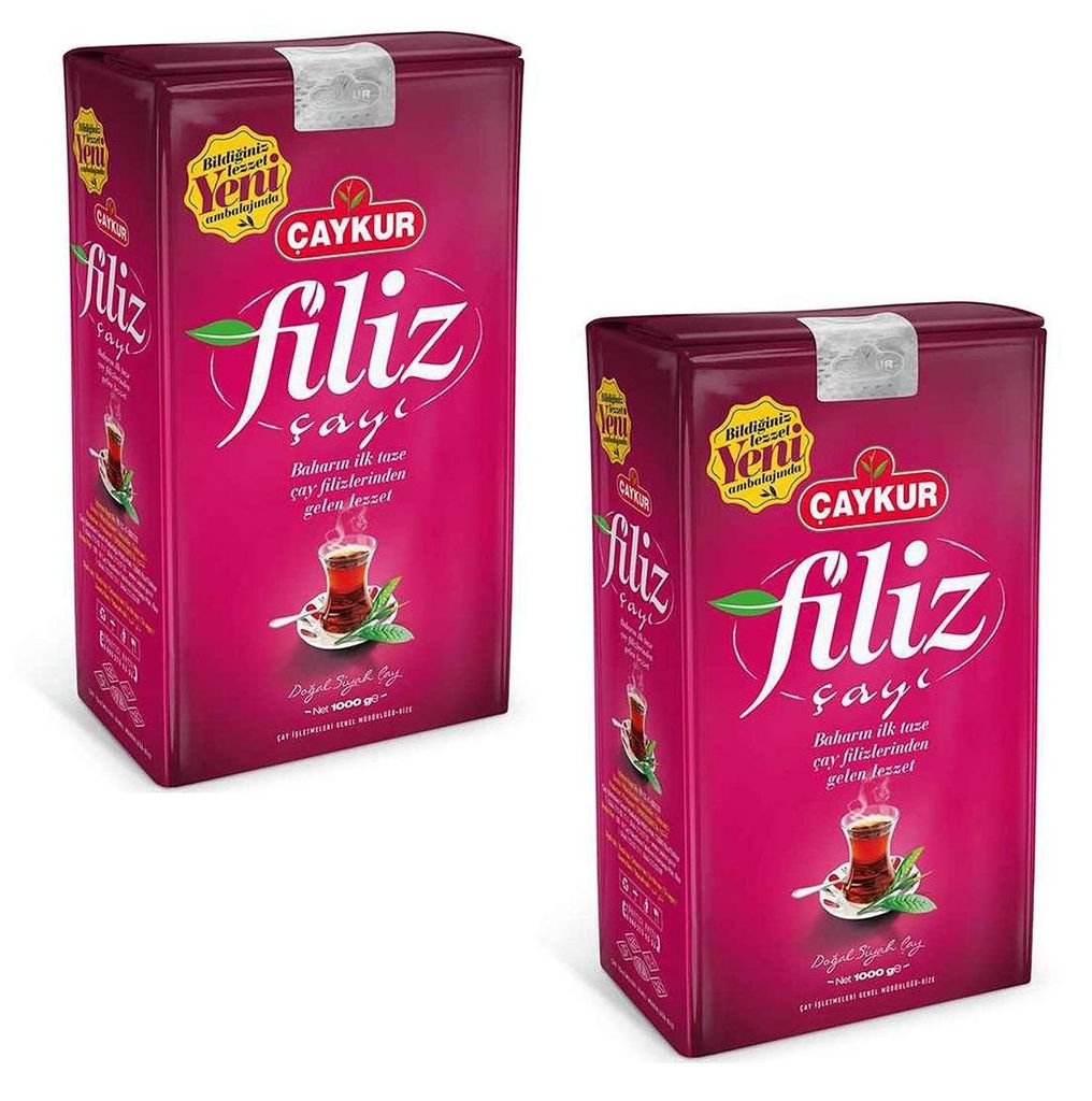 Caykur Filiz Türkischer Schwarzer Tee  2x 1000 gr Naturell Produktbild 