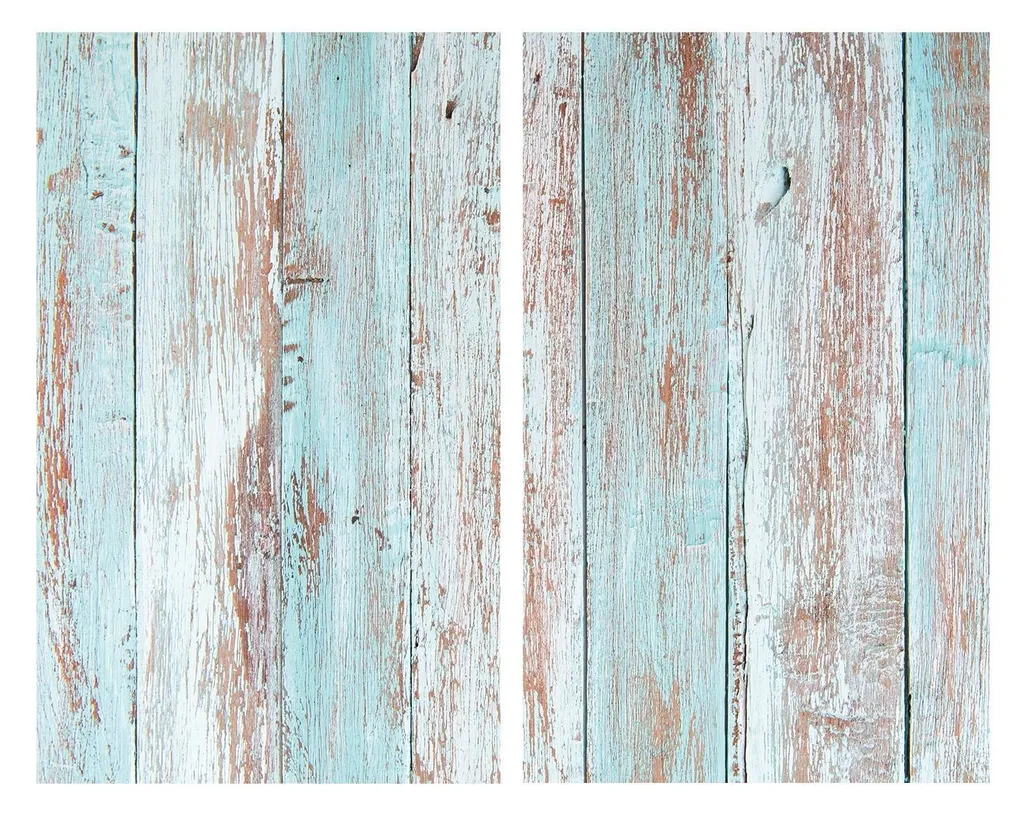 Allstar Plaques de Protection en Verre BOIS 52x30 cm pour Votre Cuisine