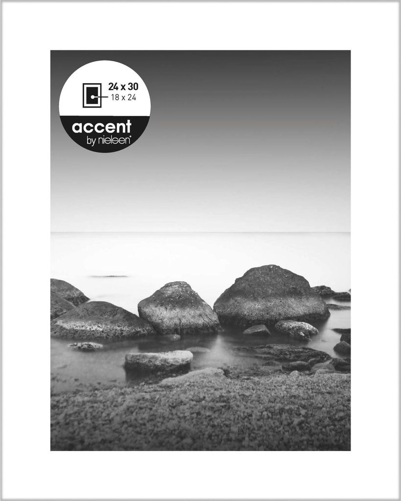 Nielsen Aura weiß          24x30 Holz inkl. Passepartout  Immagine del prodotto 