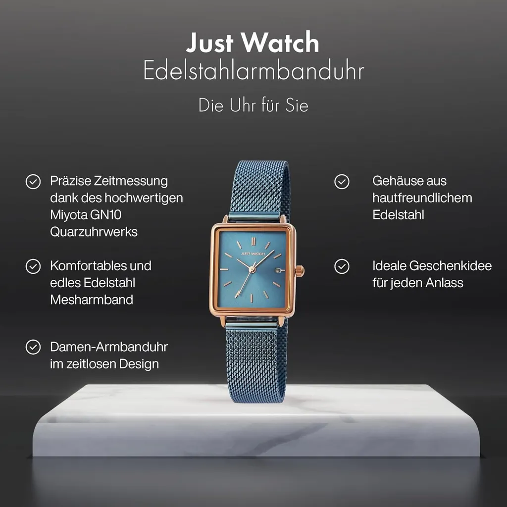 Orologio Professionale Donna Acciaio con Data - Preciso e Comodo - 4