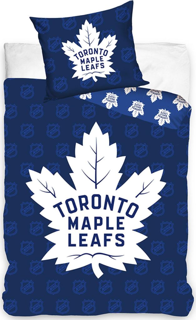 NHL Hockey Bettwäsche Toronto Maple Leafs Schilder Größe: Produktbild 