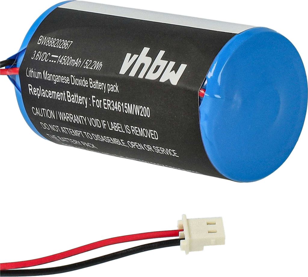 vhbw Batterie Ersatz für Visonic 0-9912-K, ER34615M, Produktbild 7