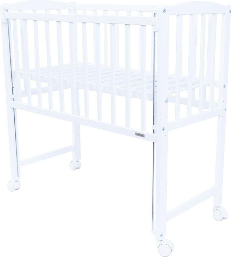 Dětská přístavná postýlka New Baby MATEO 90x40 cm bílá Obrázek produktu 