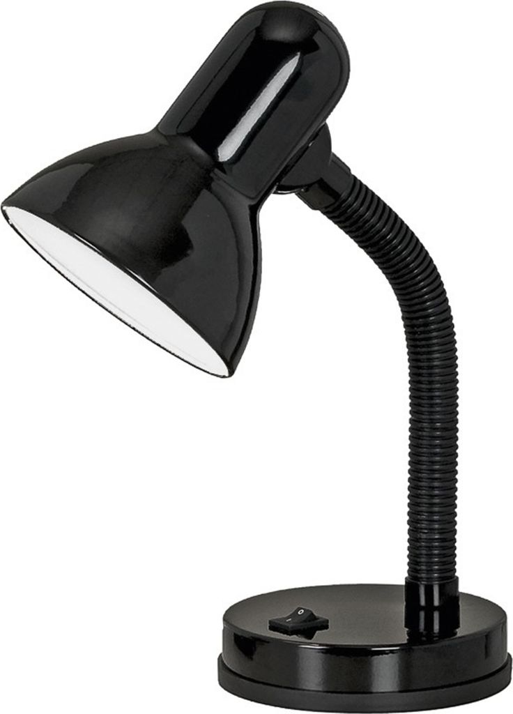 Eglo 9228 BASIC E27 lampada da tavolo nera Immagine del prodotto 