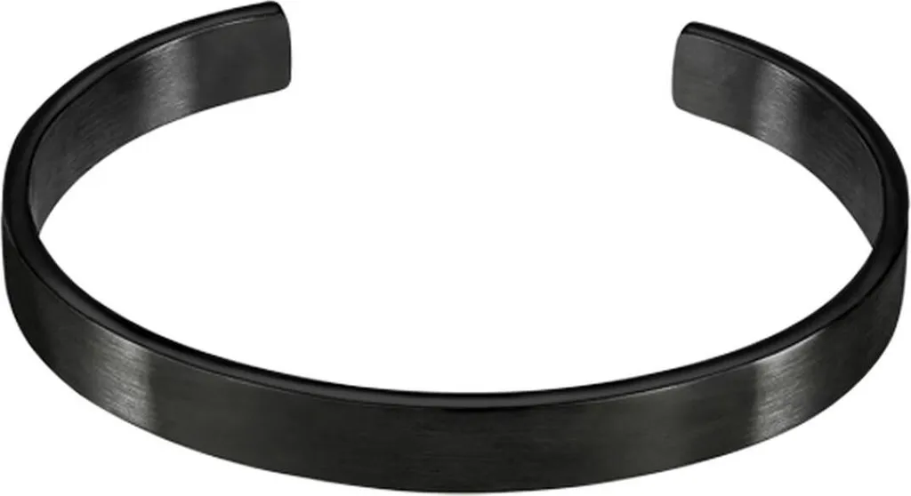 Bracciale Uomo Marlù 4BR1810NN PELLE E ACCIAIO