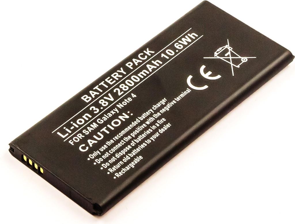 Akku für SAMSUNG GALAXY NOTE 4 ersetzt EB-BN910BBEGWW, EB-BN910B