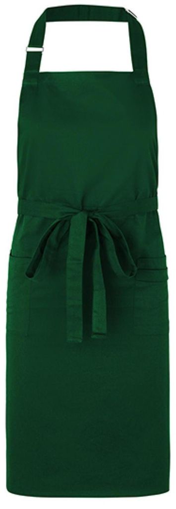 Neutral O92020 | Latzschürze Waiters Apron, 90 x 90 cm - Farbe: Bottle Green - Größe: 90 x 90 cm