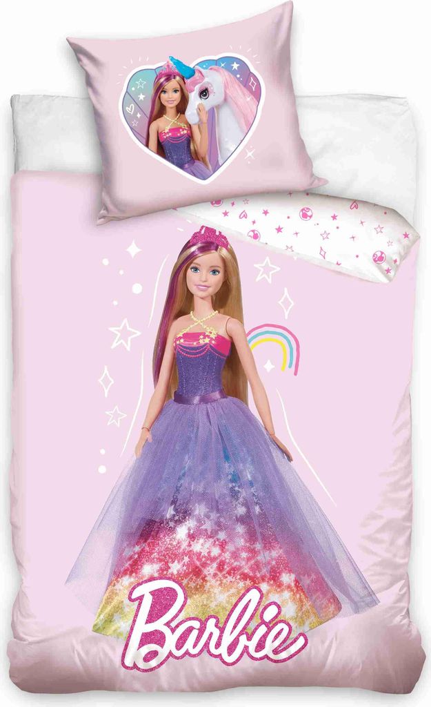 Barbie Bettwäsche 135x100cm Produktbild 