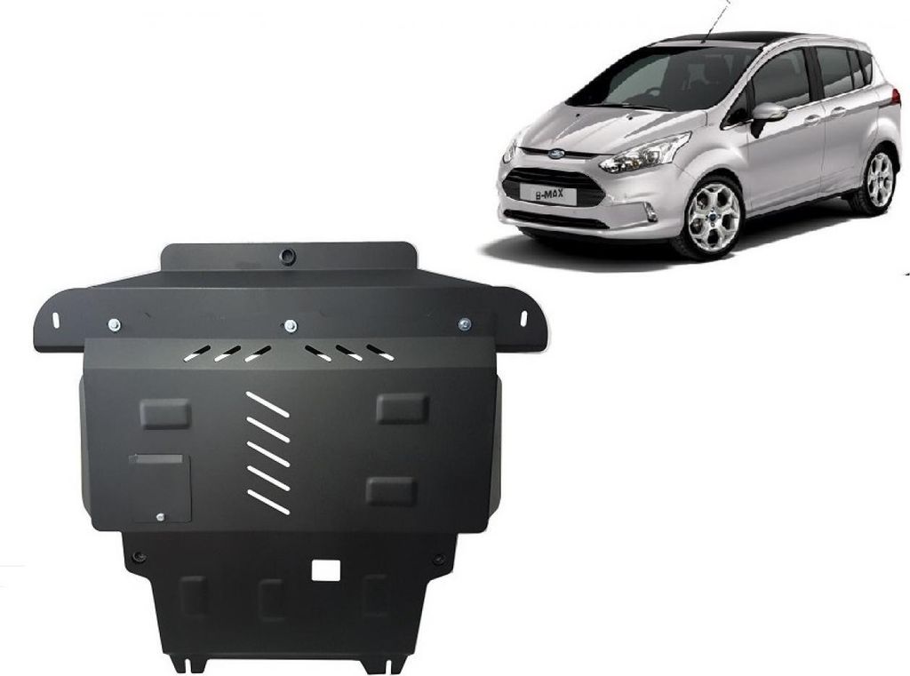 Protezione antincastro in acciaio per motore Ford B-Max Immagine del prodotto 