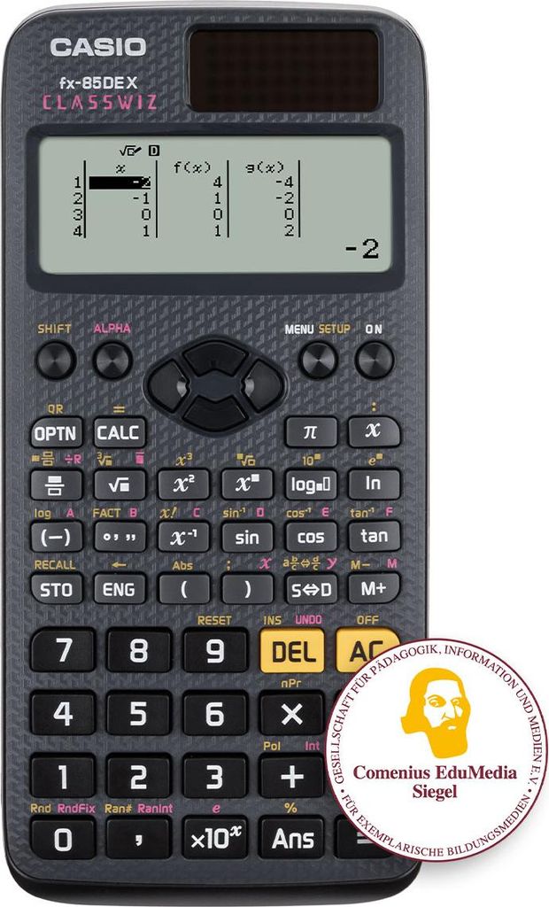 Casio FX-85DE X ClassWiz technisch-wissenschaftlicher Produktbild 