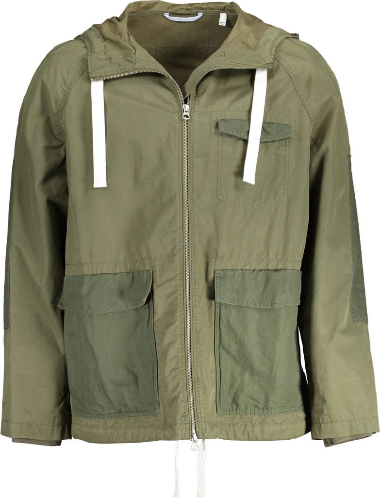 GANT Khaki Kapuzenjacke Wasserabweisend : Größe - M Größe: M
