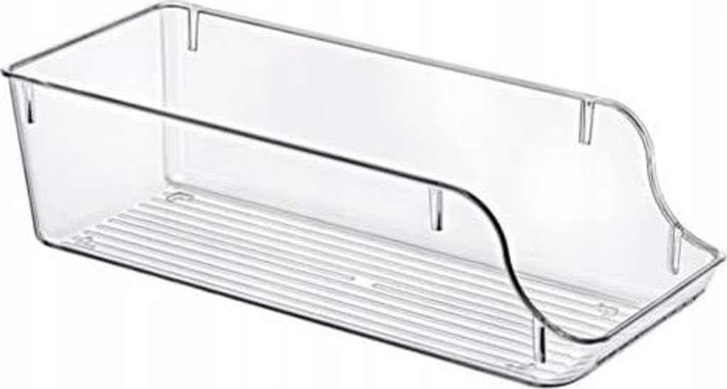 Transparante koelkastorganizer, 35x14x10 cm - Veelzijdig Productafbeelding 