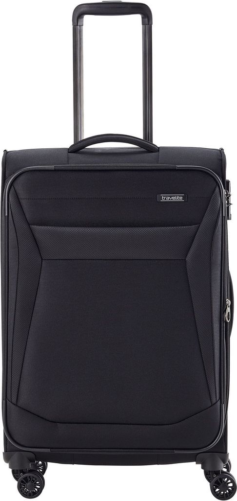 Travelite CHIOS Wózek z 4 kołami rozmiar M - Czarny Zdjęcie produktu 
