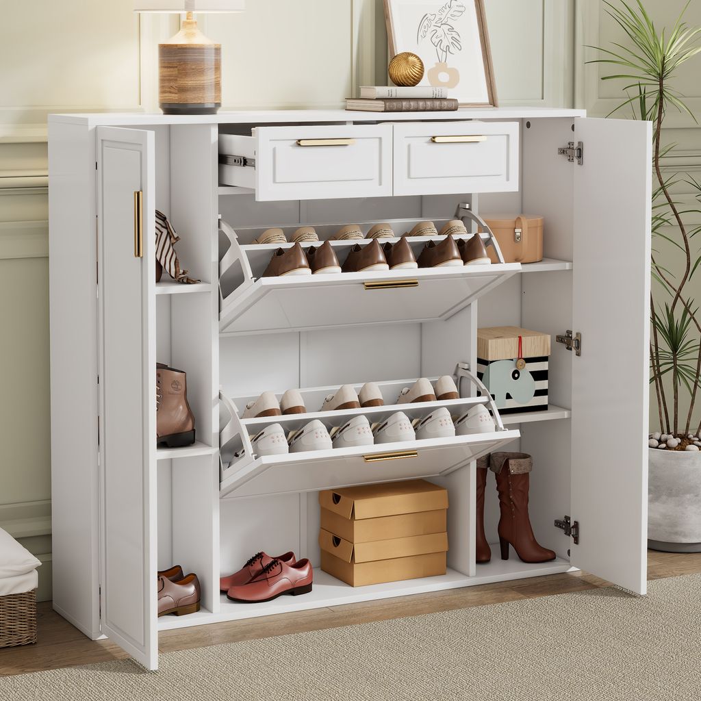 STILVORA Schuhschrank Sideboard Schuhregal mit Produktbild 