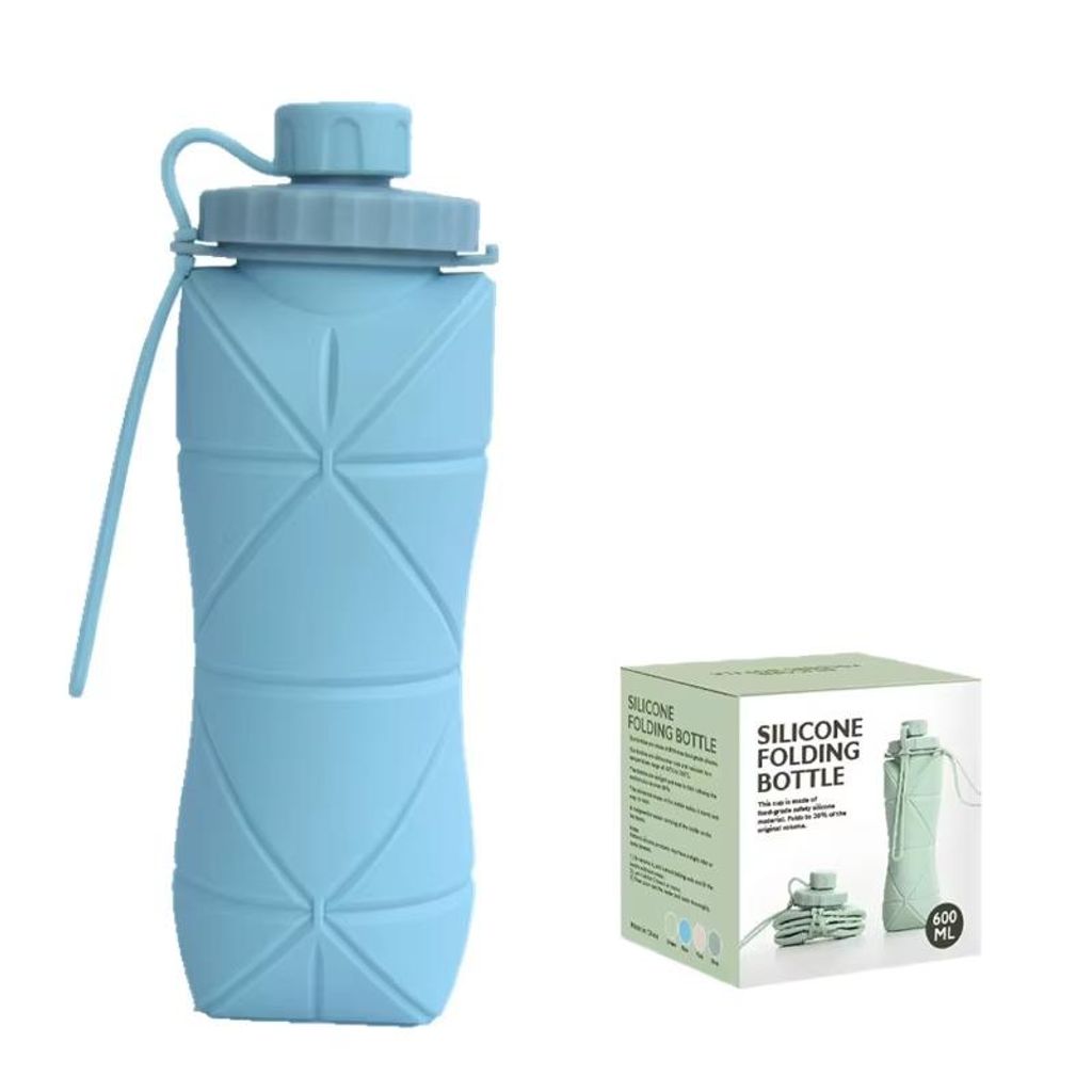 KANDONEX faltbare Trinkflasche - auslaufsicher - versch. Produktbild 