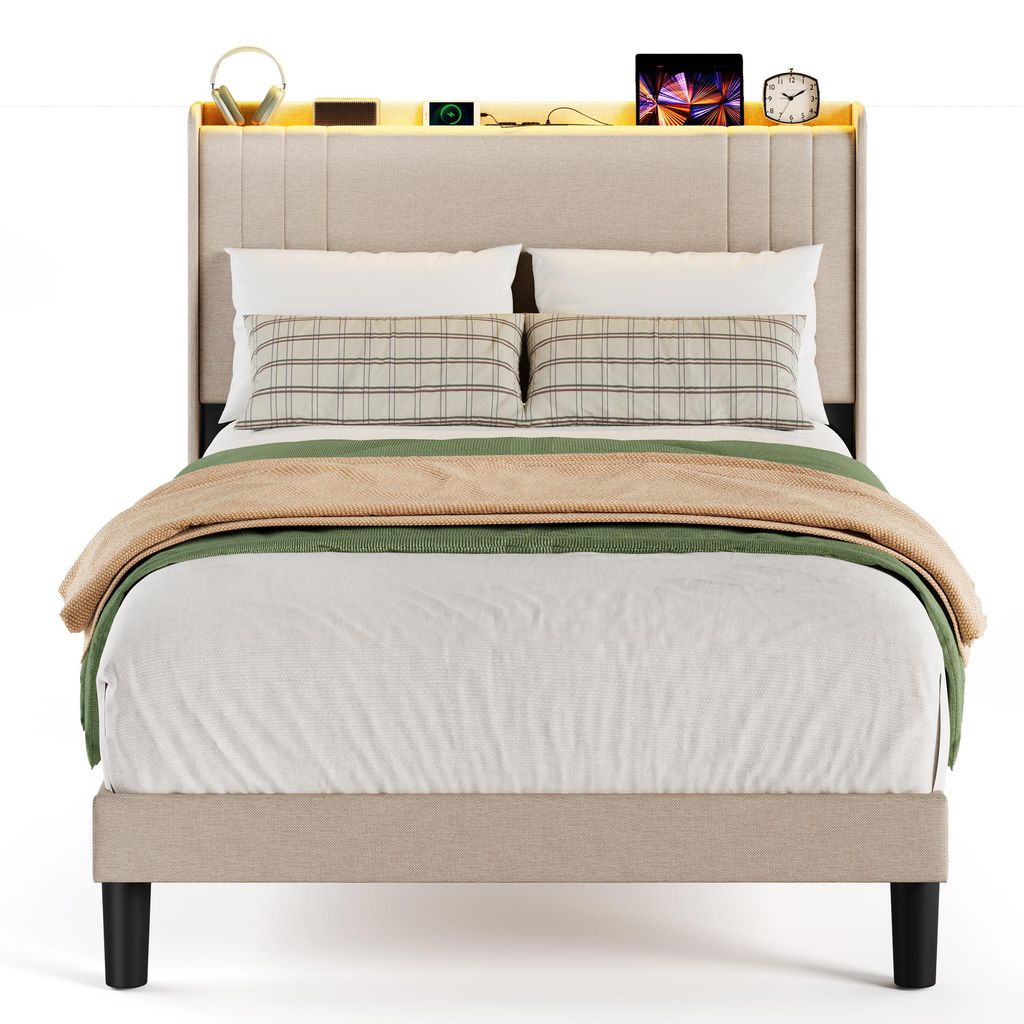 BEALIFE BF28 Polsterbett 120x200 cm mit Lattenrost | Produktbild 