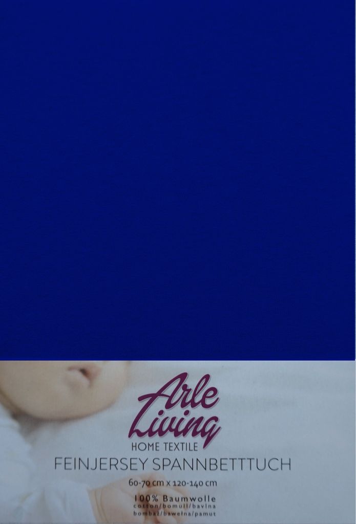 Arle-Living Kinder Baby Jersey Spannbettlaken Spannbetttuch 60x120-70x140 cm hochwertige 140 g/m Pink, 60x120-70x140 cm 
