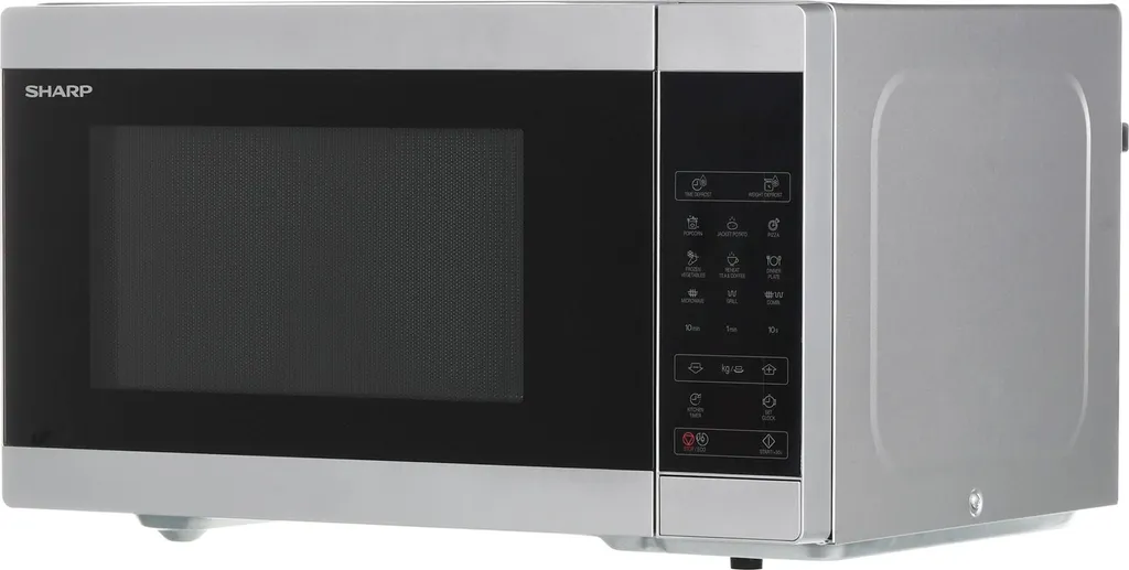 Four à Micro-ondes Combiné Gril Sharp 28 Litres Coloris Gris et Noir - 12