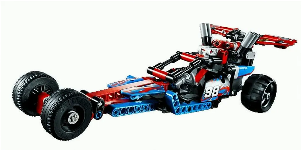 Voiture de course Lego Technic 42010 jeu de construction à friction - 2