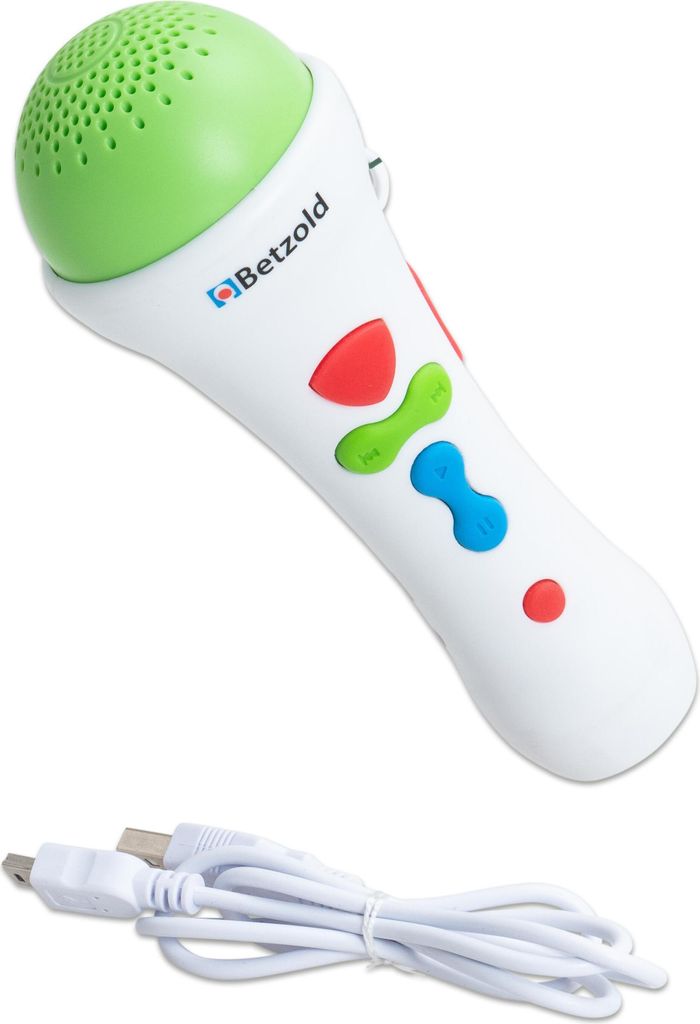 Betzold, Kindermikrofon mit Aufnahmefunktion - aufnehmen Produktbild 1